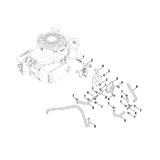 Picture of H - Pompa carburante HD675 (HD675-3012)